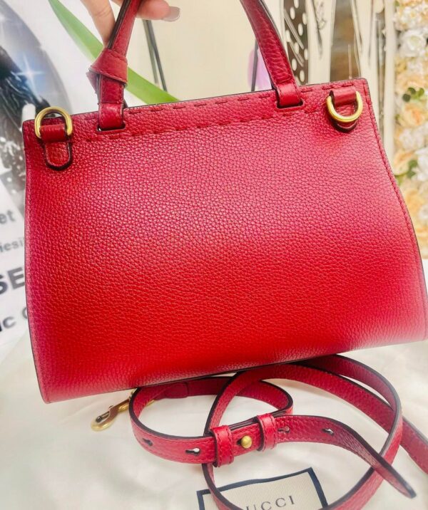 Gucci GG Red Marmont Top Handle - Image 2
