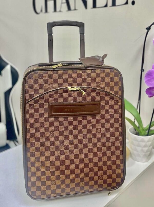 LV Brown Damier Ebene Canvas Pegase Hand Carry Luggage Size 45