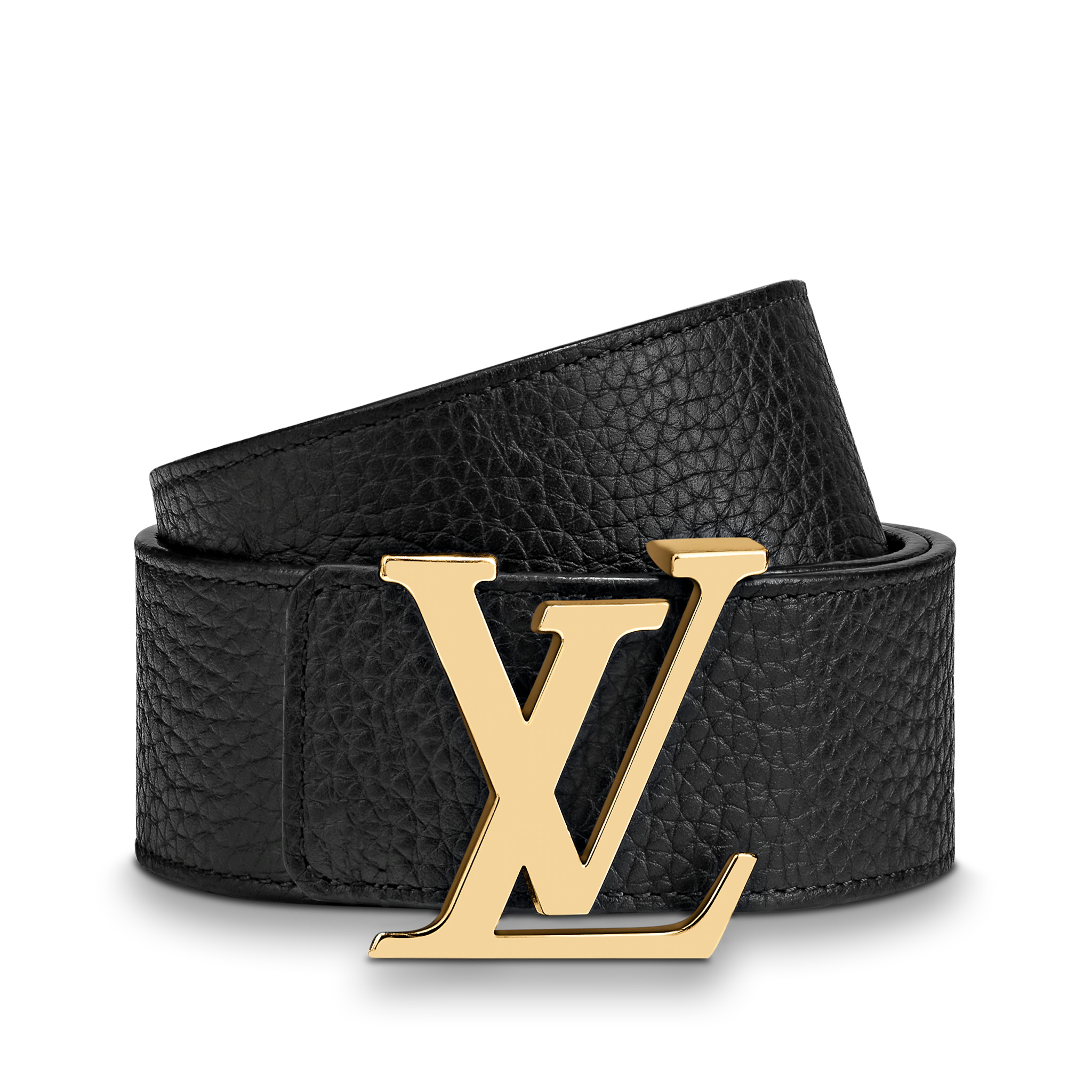 LV Black Monogram Belt