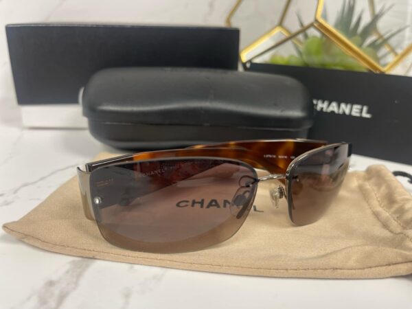 Chanel Sunglasses with Rhinestone - Image 2