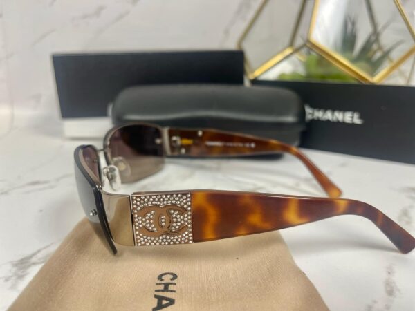 Chanel Sunglasses with Rhinestone - Image 3