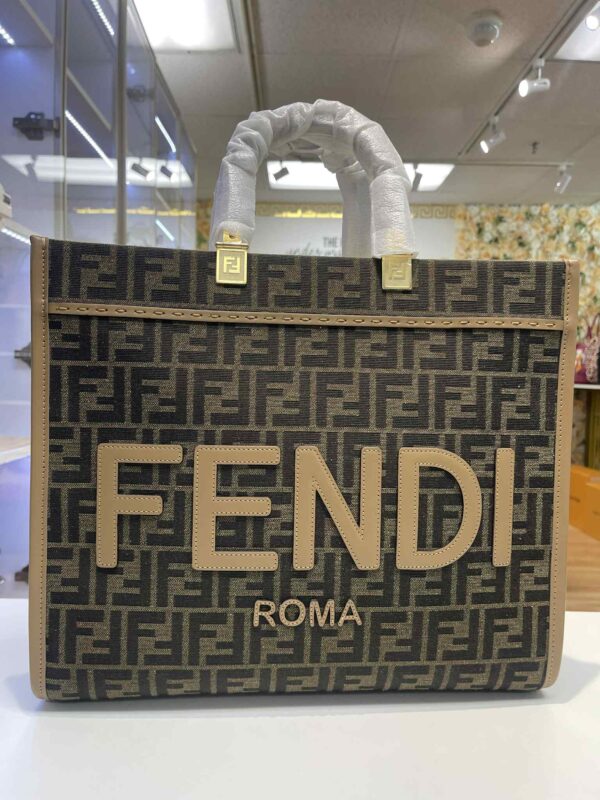 Fendi Sunshine Shopper Tote MM – Limited Edition FF Canvas | Unused with Full Set