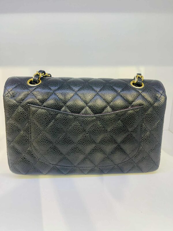 👜 CHANEL Classic Double Flap Bag – Small Caviar Leather - Image 2