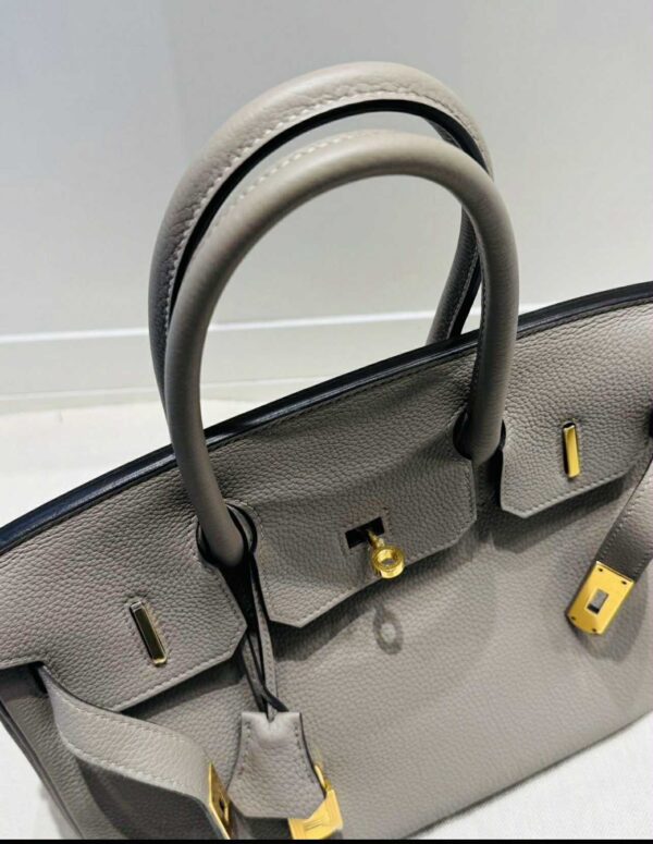 👜 Hermès Birkin 30 – Etain Togo – 2018 - Image 11
