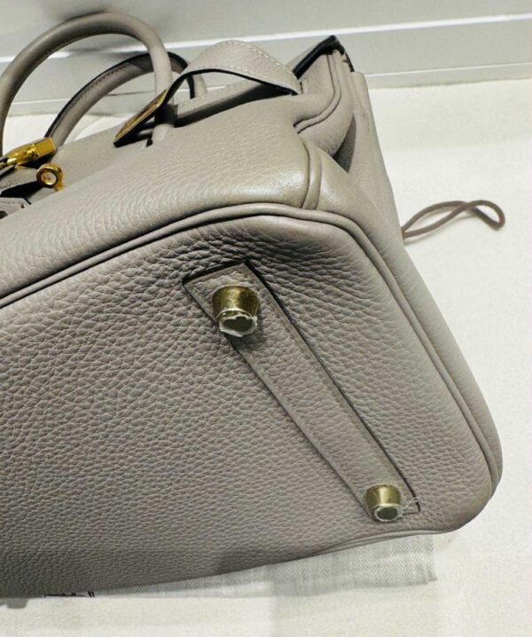 👜 Hermès Birkin 30 – Etain Togo – 2018 - Image 6