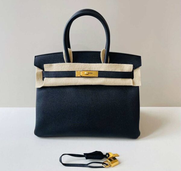 👜 Hermès Birkin 30 – Black (2019, D Stamp)