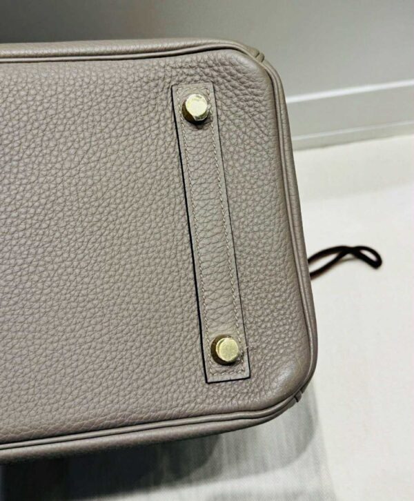 👜 Hermès Birkin 30 – Etain Togo – 2018 - Image 3