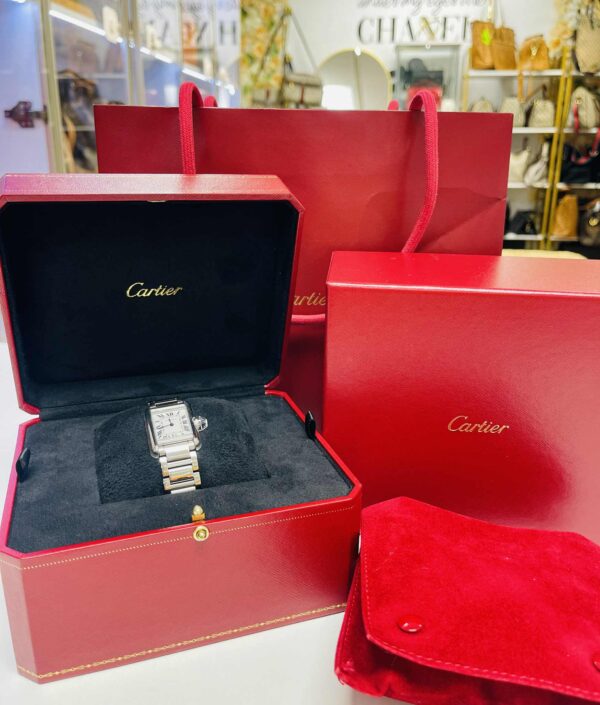 ⌚ Cartier Tank Française Automatic – 27mm Rectangular Face